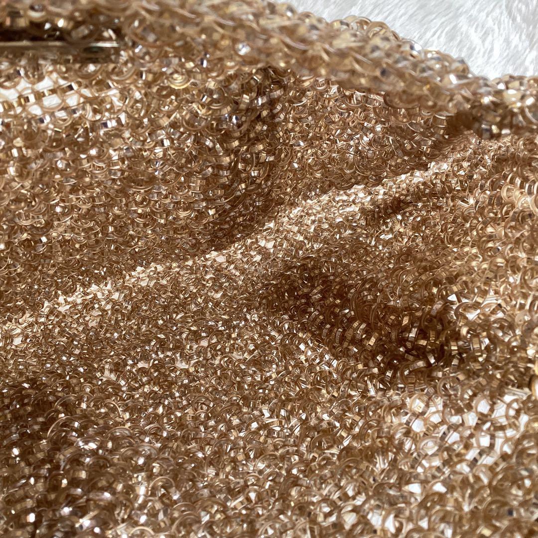 アンテプリマ 2way ハンドバッグ　ショルダーバッグ ターンロック　ゴールド