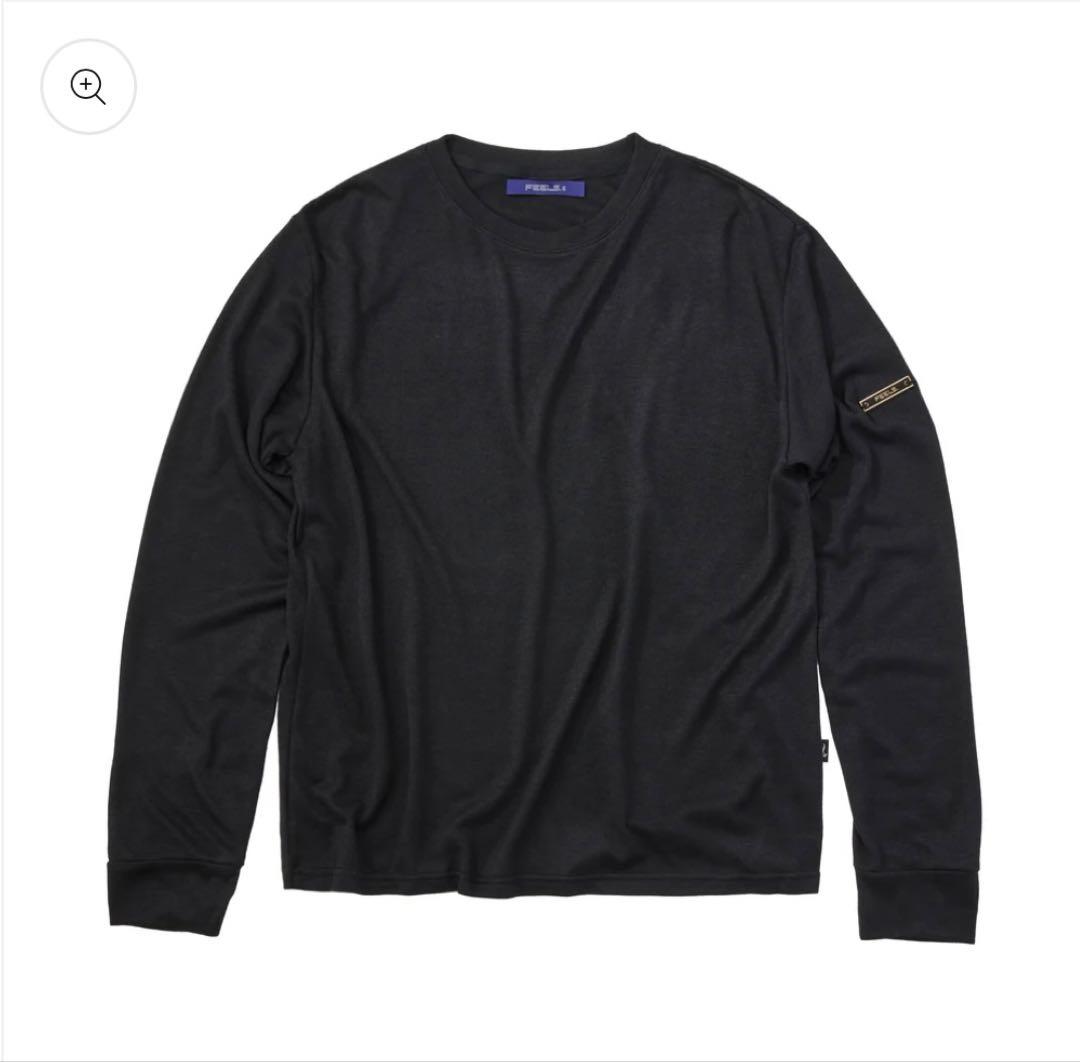 FEELS レーヨンニット ブラック