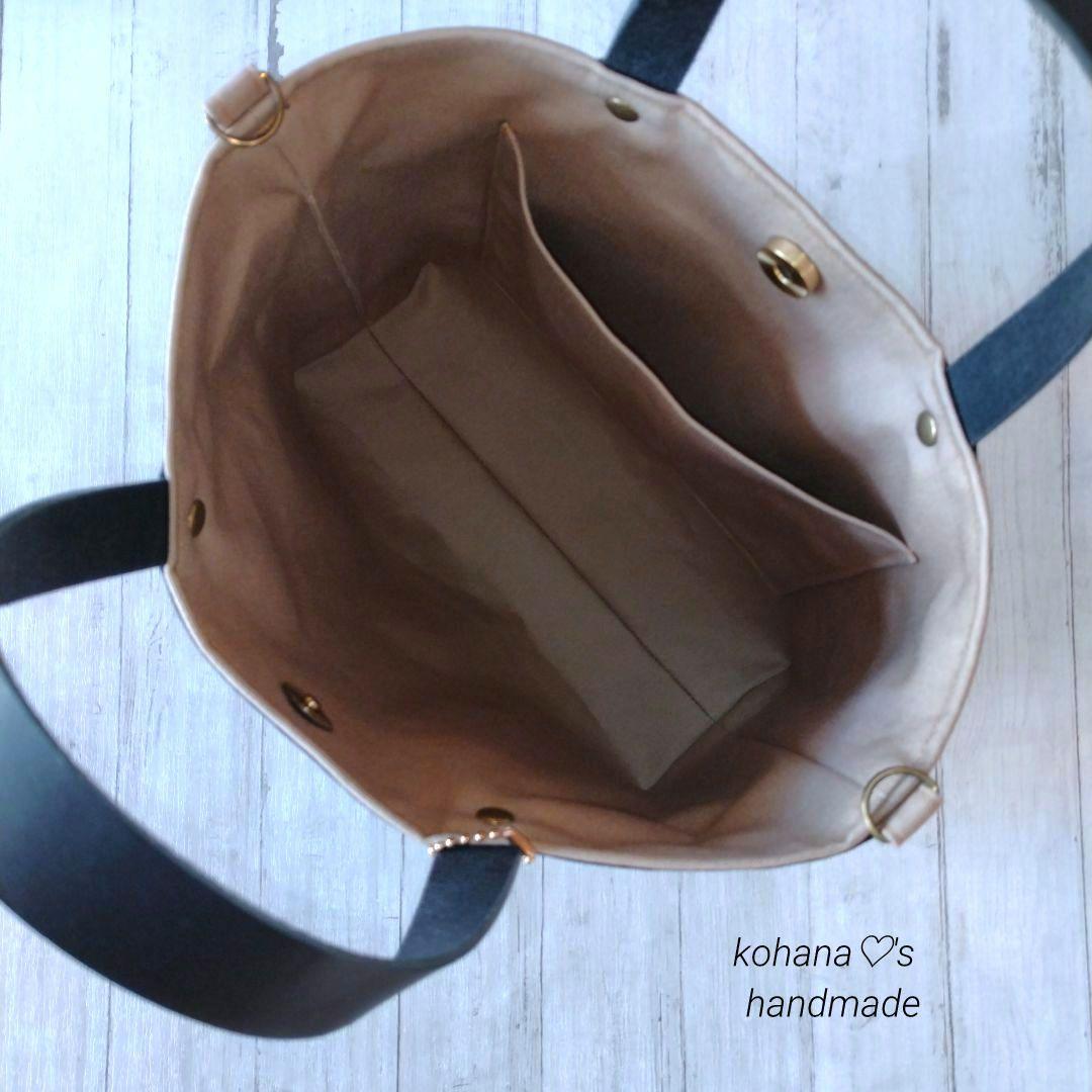 ハンドメイドஐ..2wayトート∂бミナペルホネン⚮̈