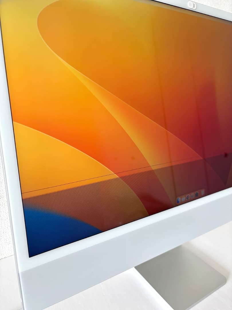訳あり Apple iMac 24インチ M1 シルバー 8GB/256GB
