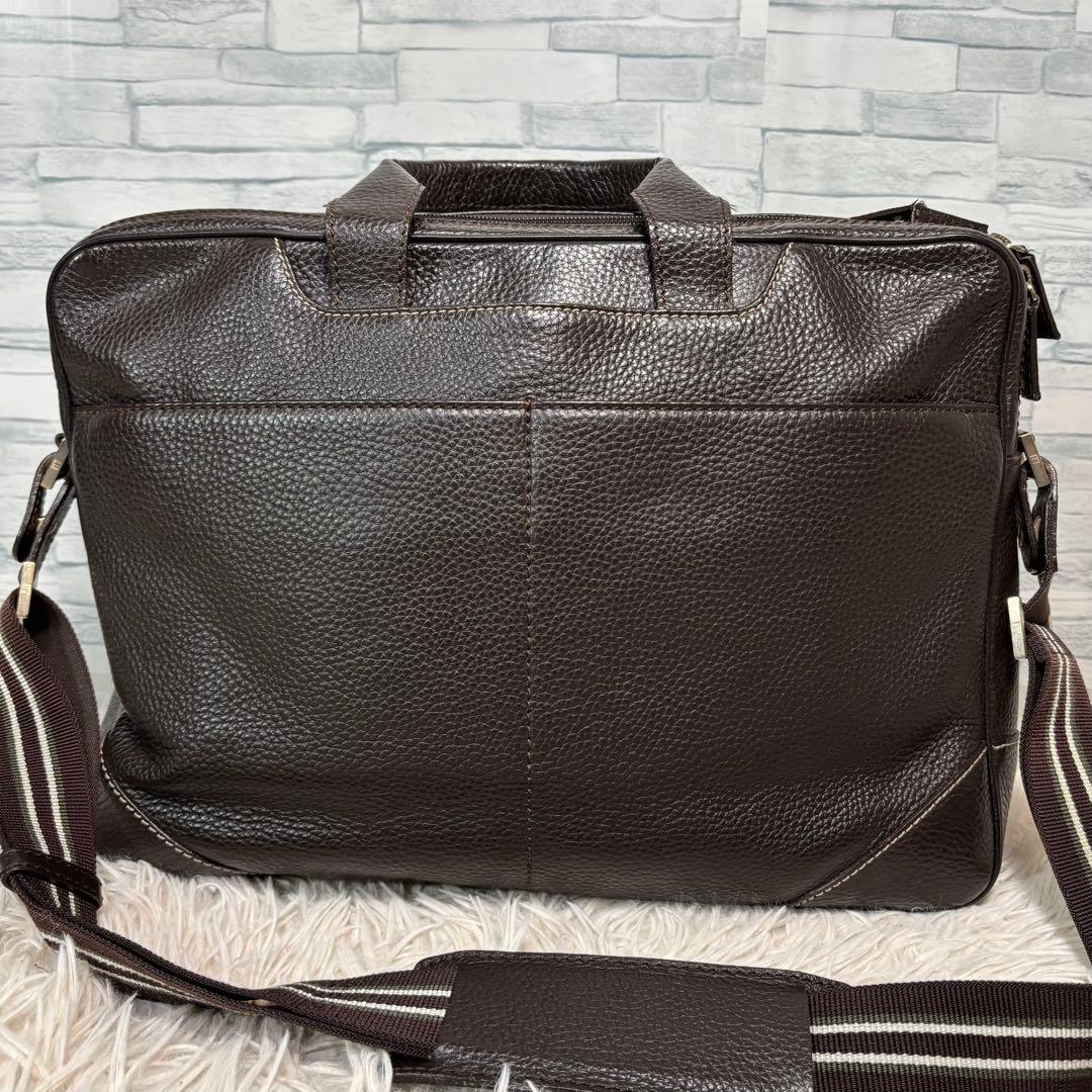 美品　dunhill ダンヒル ビジネスバッグ　ブリーフケース　シボ　2WAY