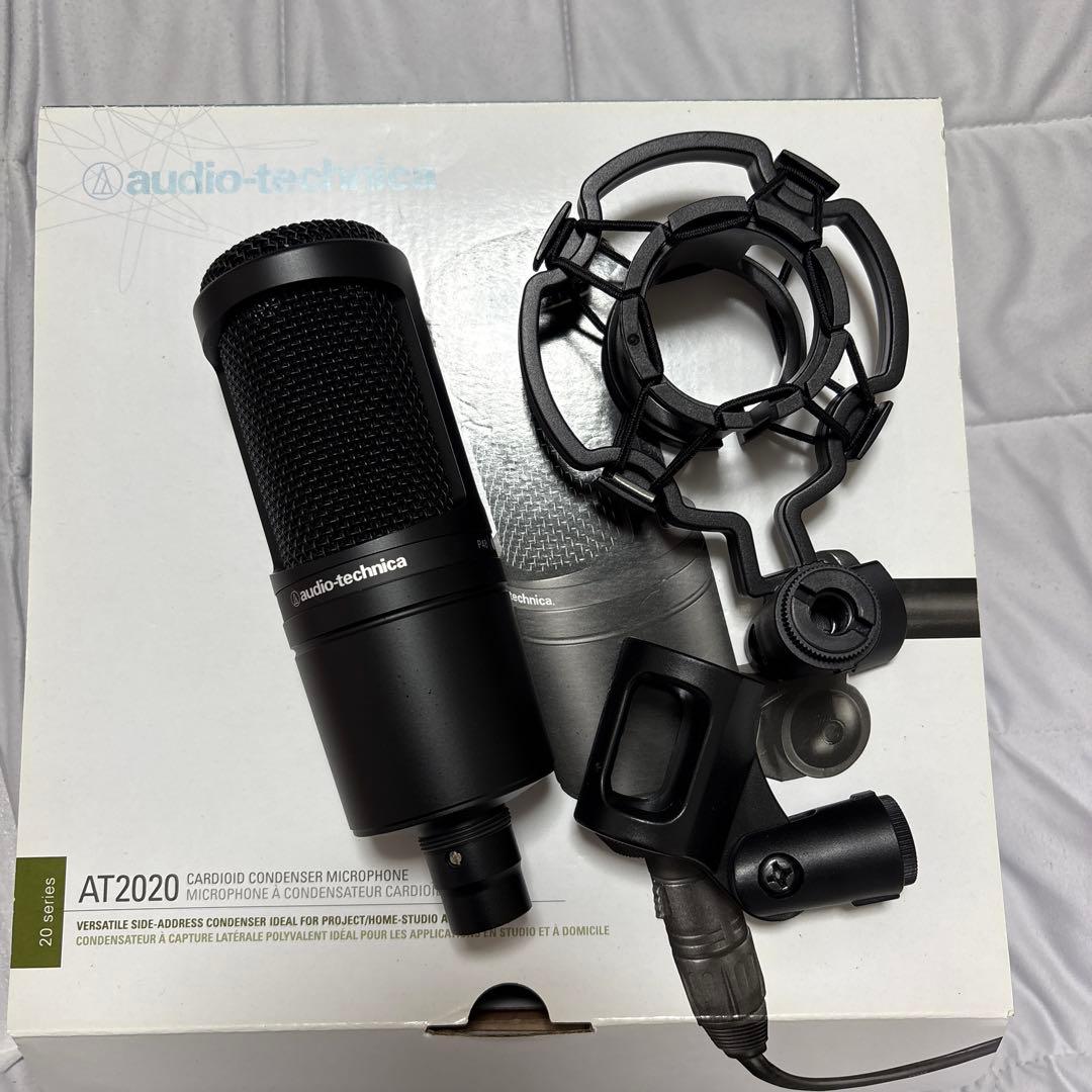 AT2020 コンデンサーマイク オーディオテクニカaudio technica