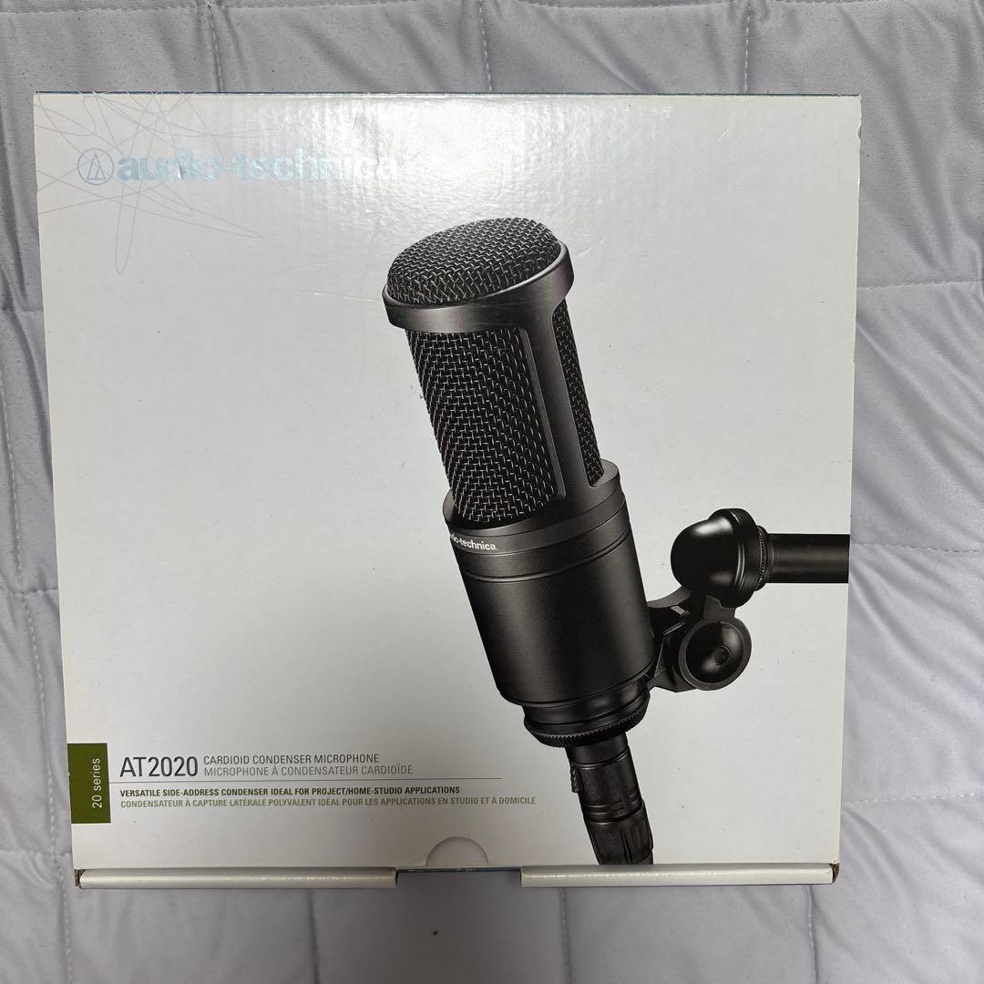 AT2020 コンデンサーマイク オーディオテクニカaudio technica