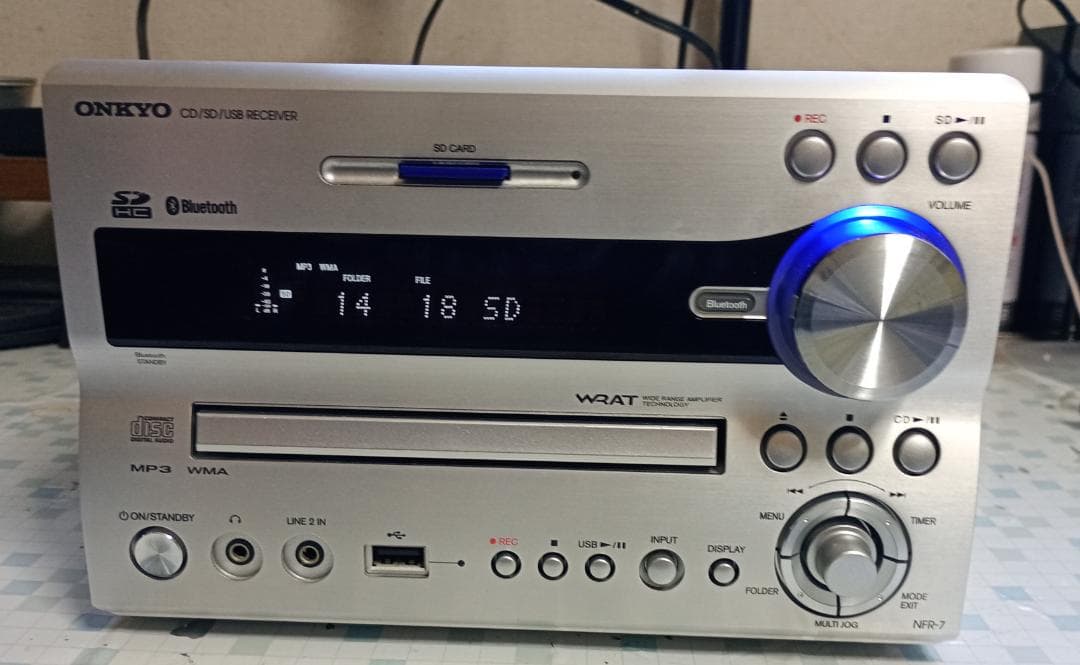 ONKYO オンキョー NFR-7 CD/SD/USB コンポ 動作良好・美品