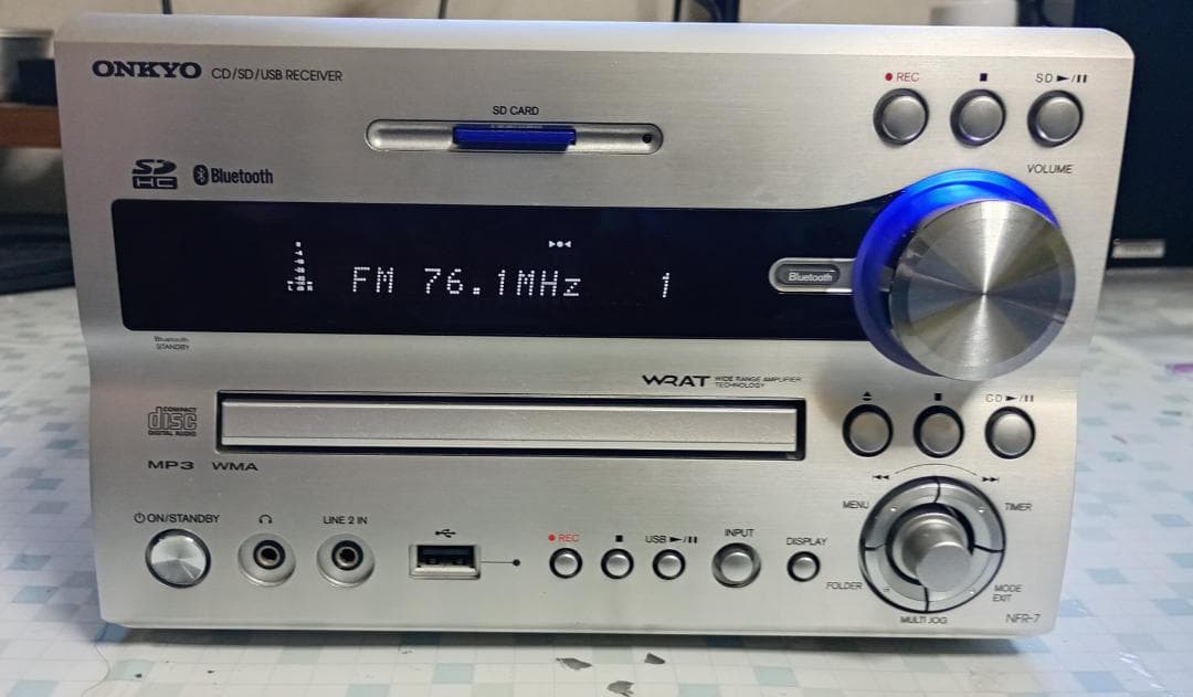 ONKYO オンキョー NFR-7 CD/SD/USB コンポ 動作良好・美品