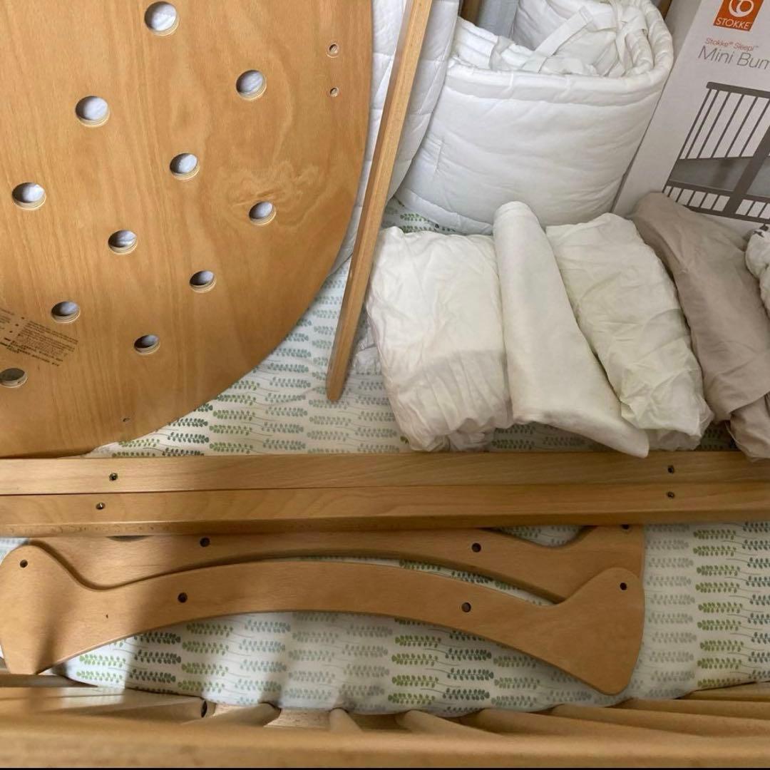 Miles0505① ストッケ スリーピー ミニベッド セット おまけ多数