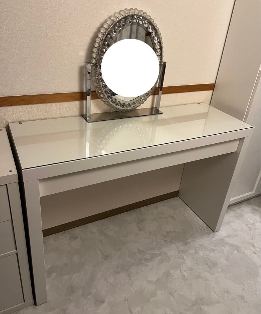 IKEA イケア マルム デスク ドレッサー