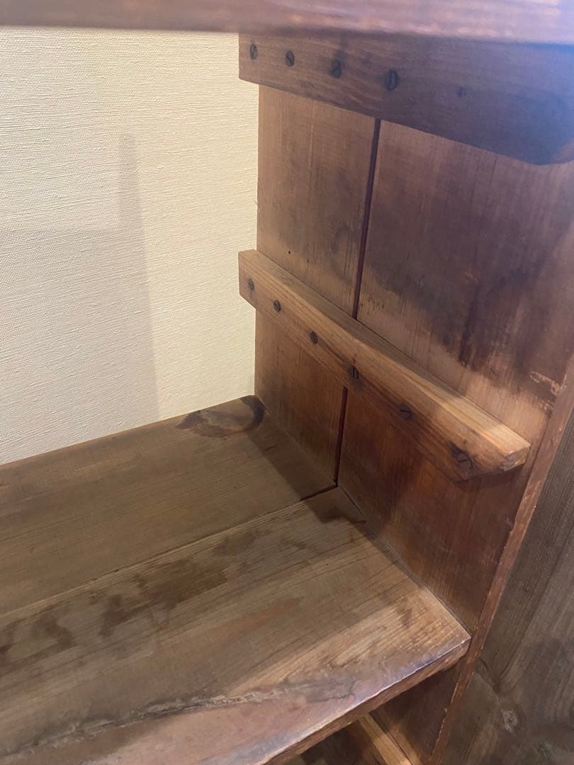 【送料込み】古い木棚