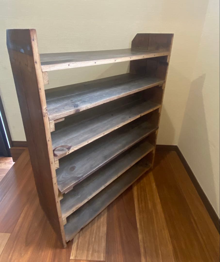 【送料込み】古い木棚