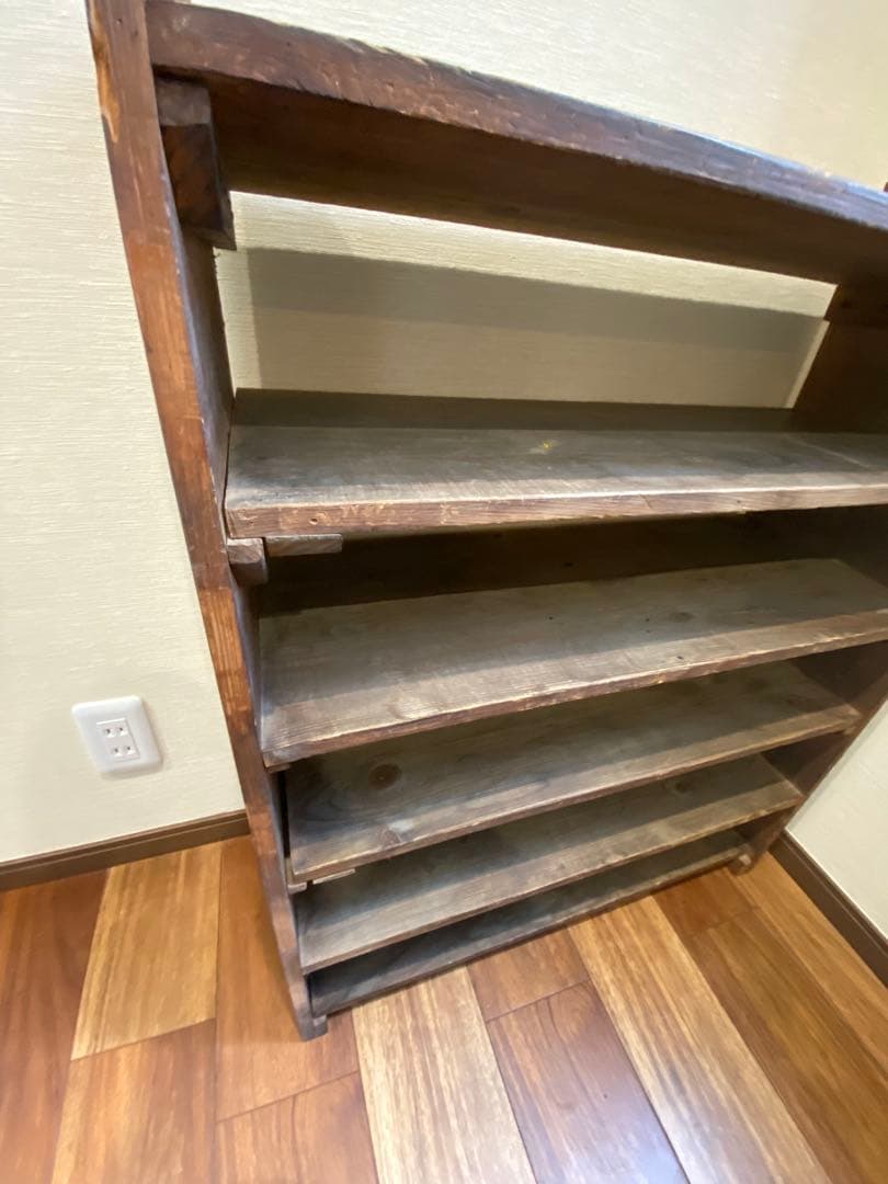 【送料込み】古い木棚