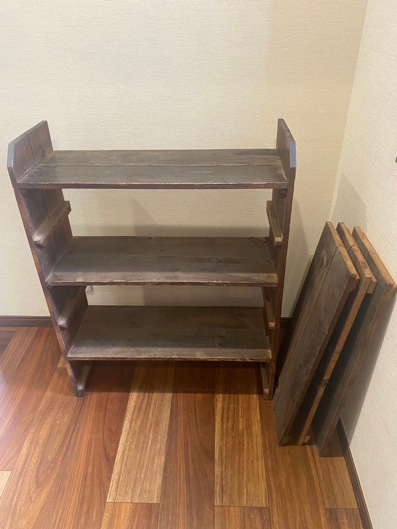 【送料込み】古い木棚