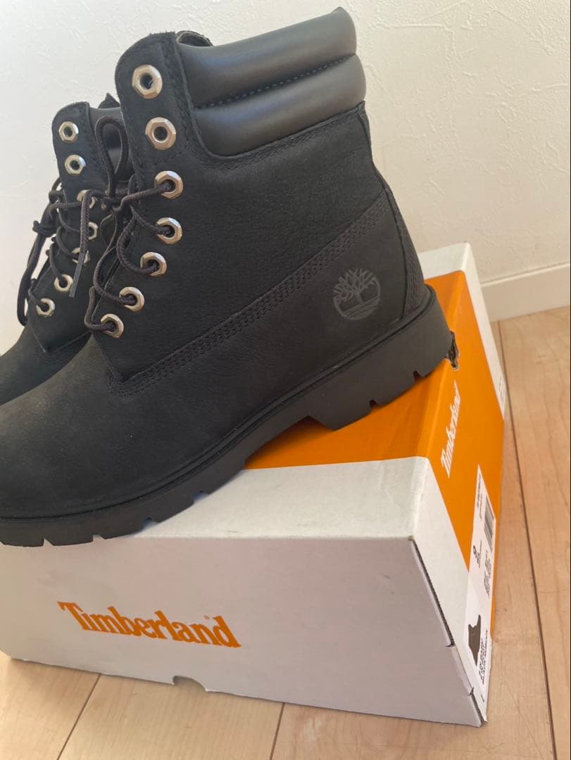 ［未使用］27cm Timberland ブラック ワークブーツ
