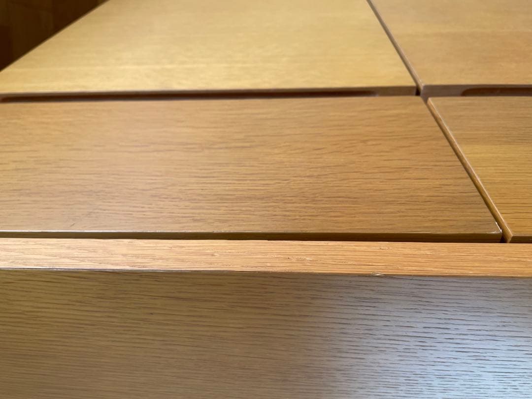 無印良品　オーク材キャビネット 3