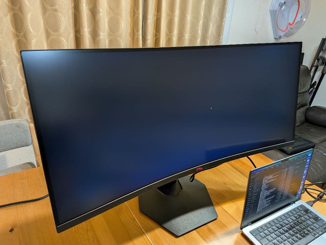 Dell S3422DWG 34インチ ウルトラワイド曲面モニター