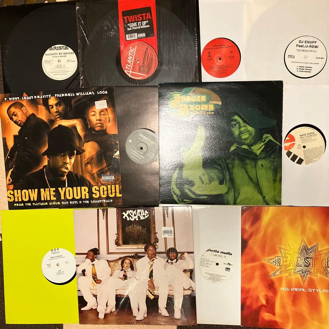 ジャンク レコード まとめ売り60枚以上 Hip Hop R&B など