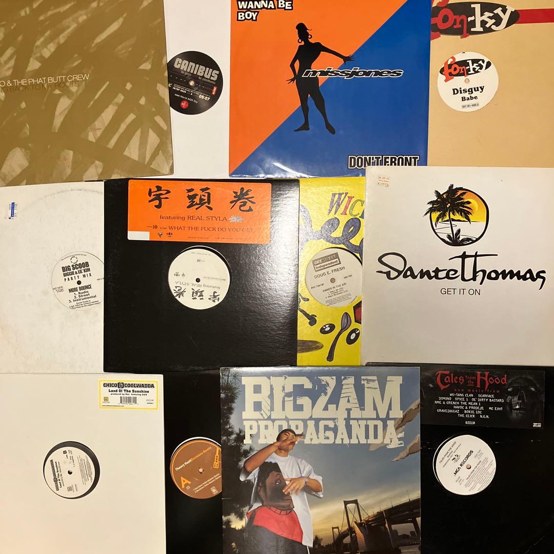 ジャンク レコード まとめ売り60枚以上 Hip Hop R&B など