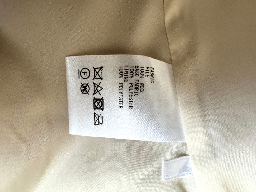 soejuソージュ　ウールボアケープ　新品未使用品