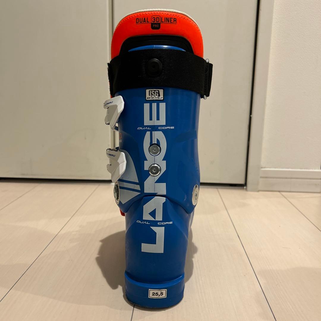 【美品】 LANGE RS100 S.C. WIDE 25.5 ラング スキー
