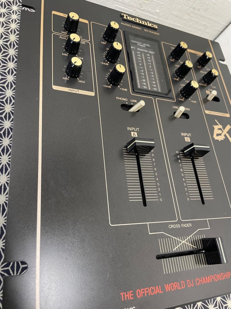 Technics テクニクス　SH-EX1200 メンテナンス　予備CHフェーダ