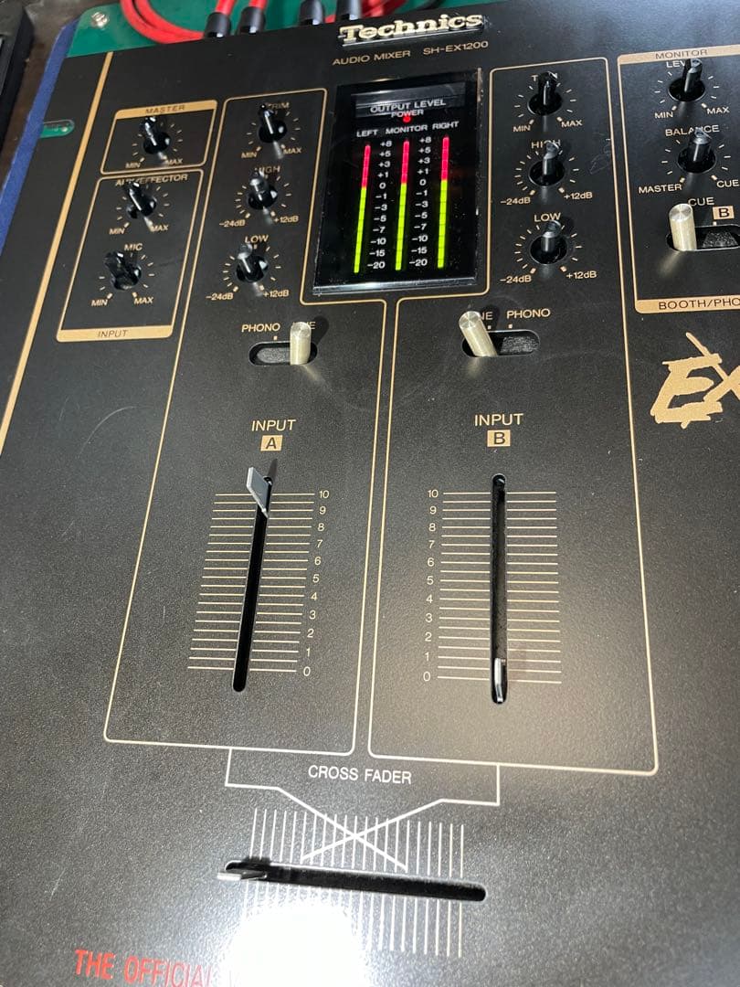 Technics テクニクス　SH-EX1200 メンテナンス　予備CHフェーダ
