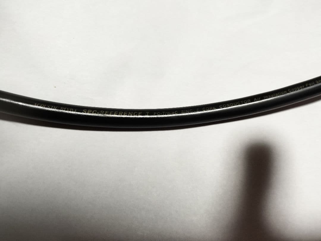 acoustic revive Triple-C 1.6mm単線自作電源ケーブル