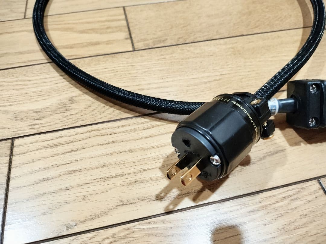 acoustic revive Triple-C 1.6mm単線自作電源ケーブル