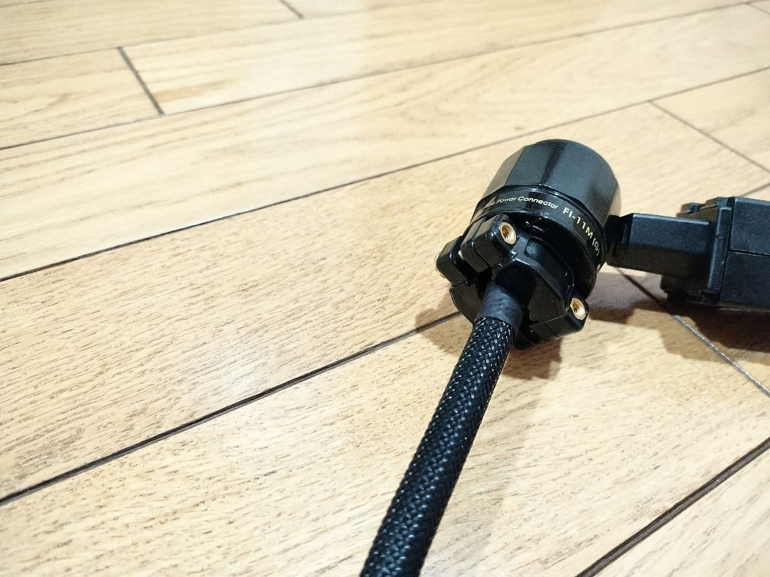 acoustic revive Triple-C 1.6mm単線自作電源ケーブル