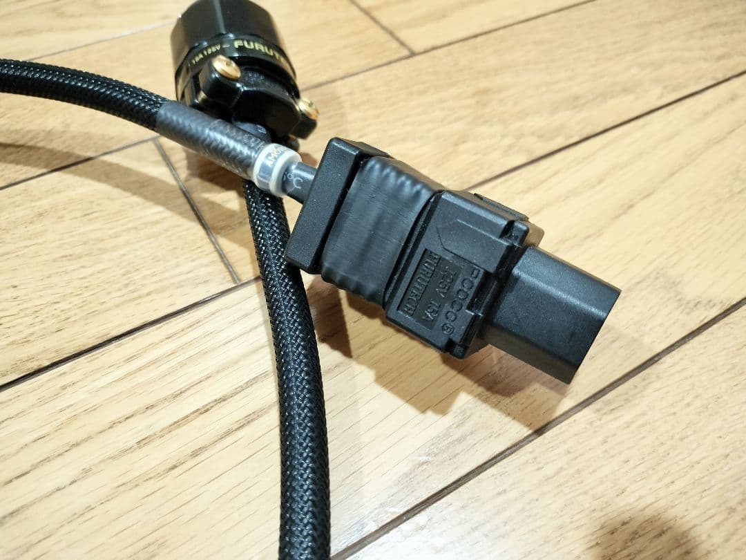 acoustic revive Triple-C 1.6mm単線自作電源ケーブル