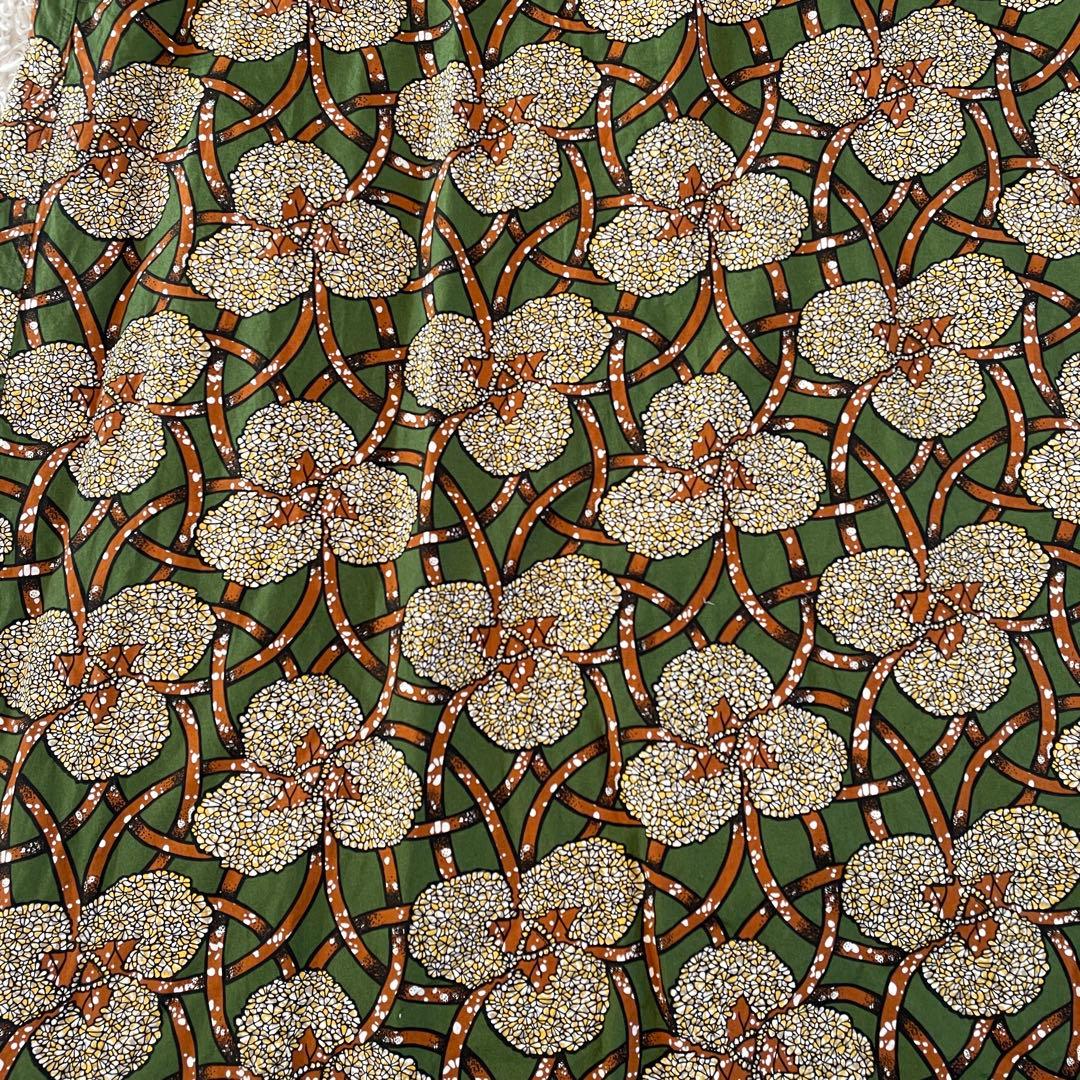 美品　LE GLAZIK（ル グラジック）　総柄　ロングワンピース