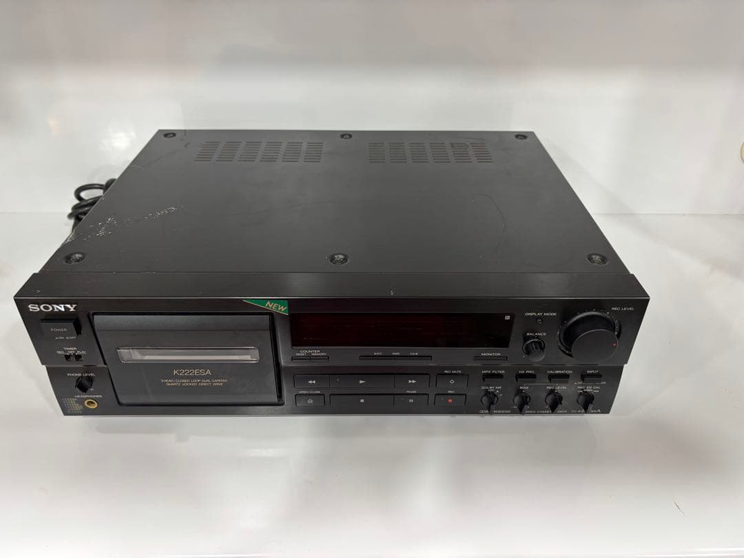 T35 SONY K222ESA カセットデッキ