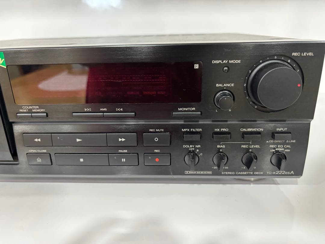 T35 SONY K222ESA カセットデッキ
