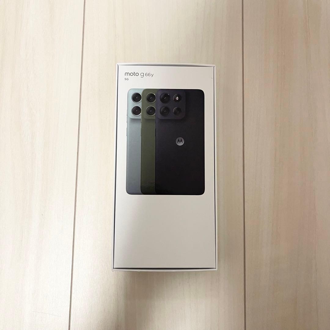 【新品未使用】moto g66y 本体グレーミスト Motorola 残債なし