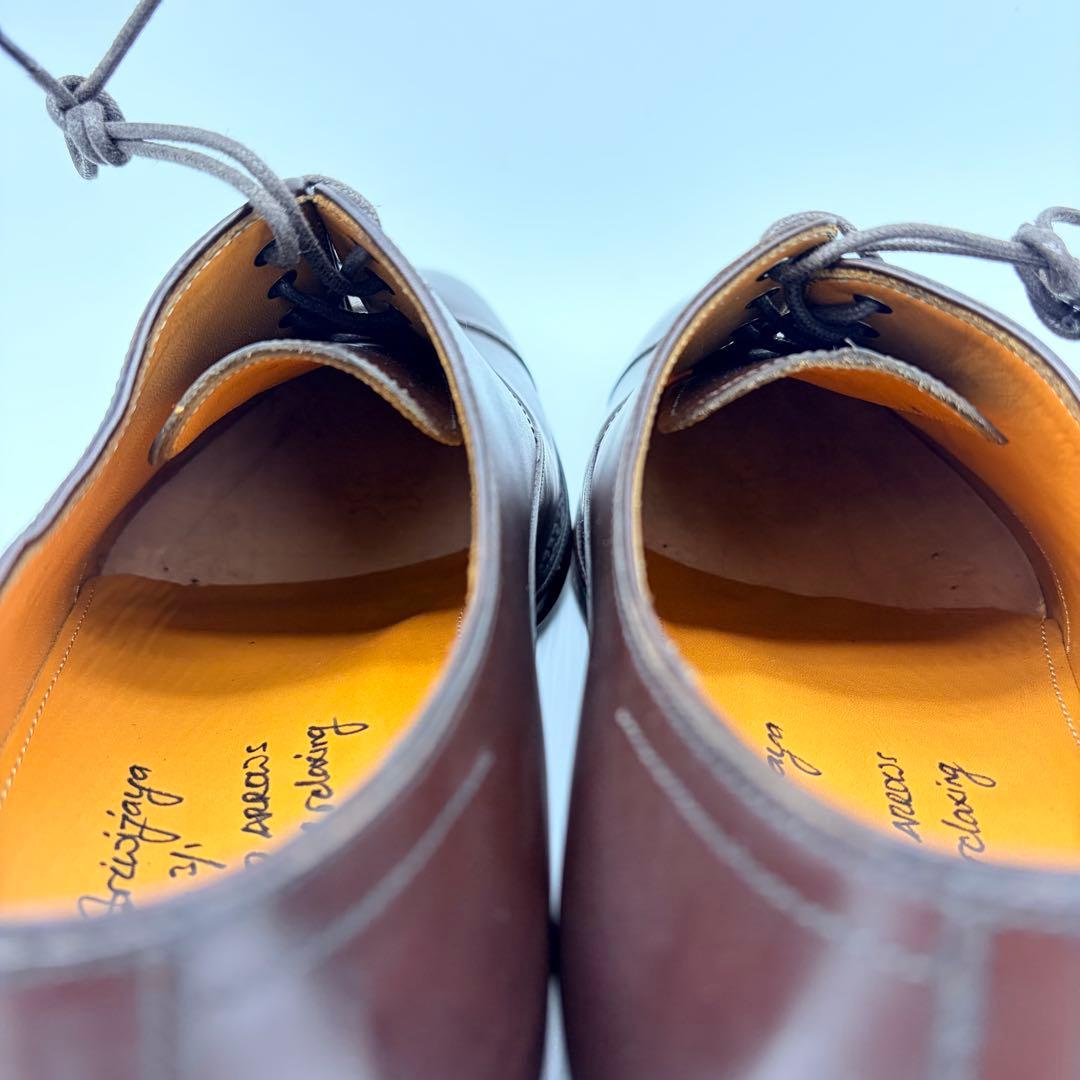 【未使用】ジャランスリウァヤ ストレートチップ 27cm 濃茶 内羽根 革靴