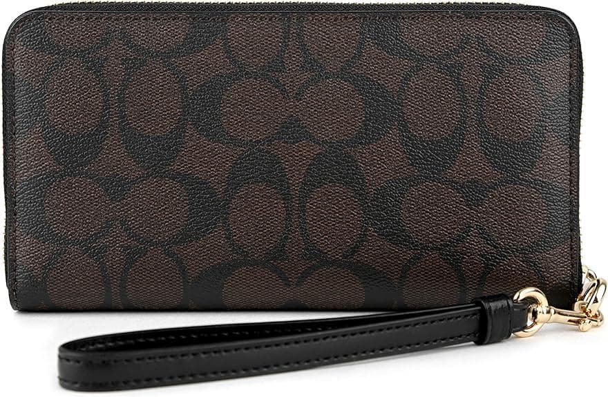 COACH コーチ 長財布 C4452 IMAA8 シグネチャー ブラウン