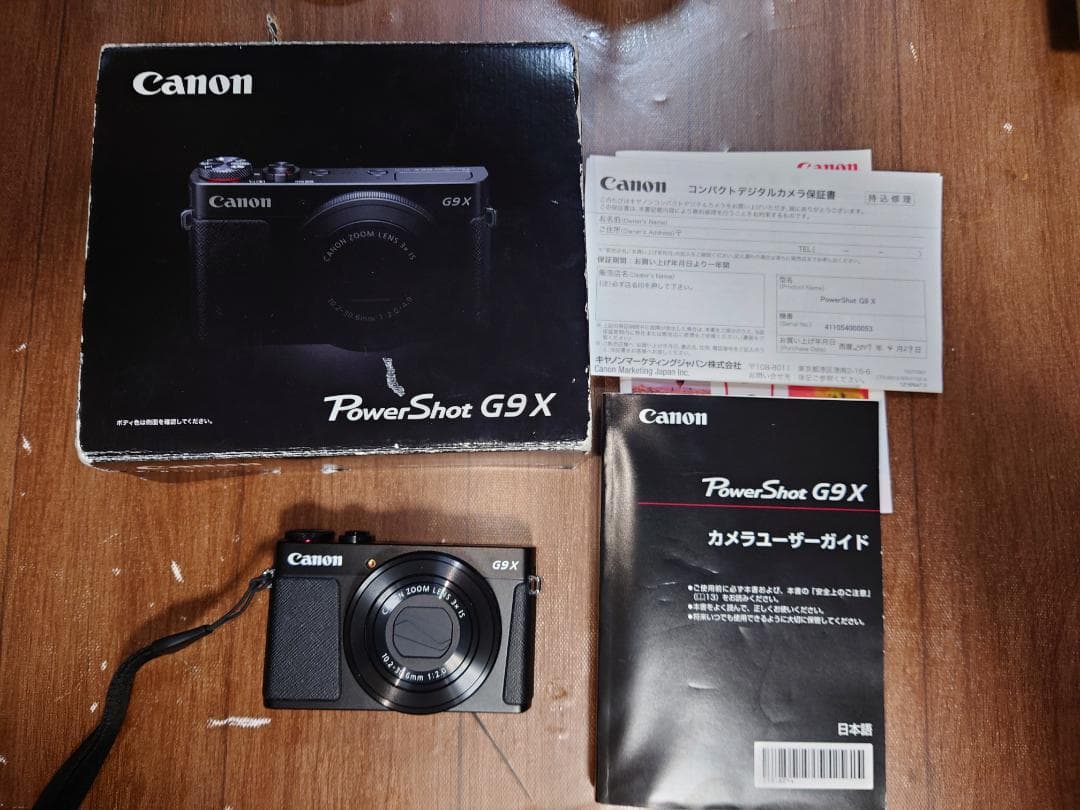 デジタルカメラ Canon Power Shot G9X