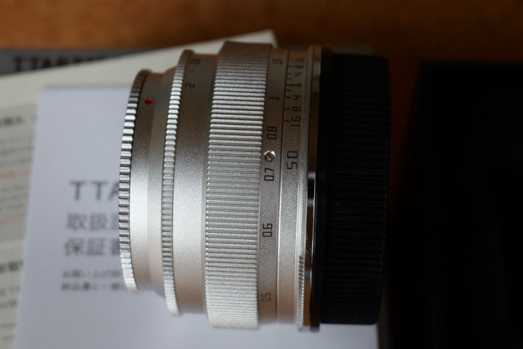 TTArtisan 50mm f2 フルサイズ対応　Lマウント
