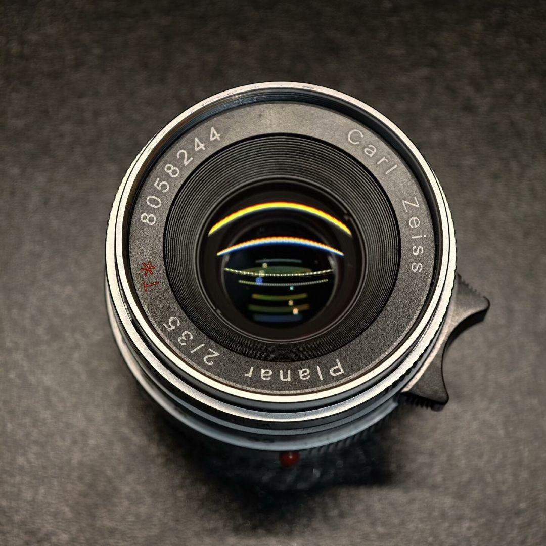 leica Mマウント CONTAX G 35mm F2 レンズ シルバー
