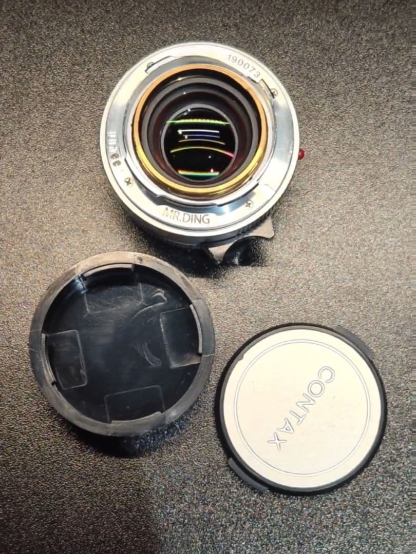 leica Mマウント CONTAX G 35mm F2 レンズ シルバー