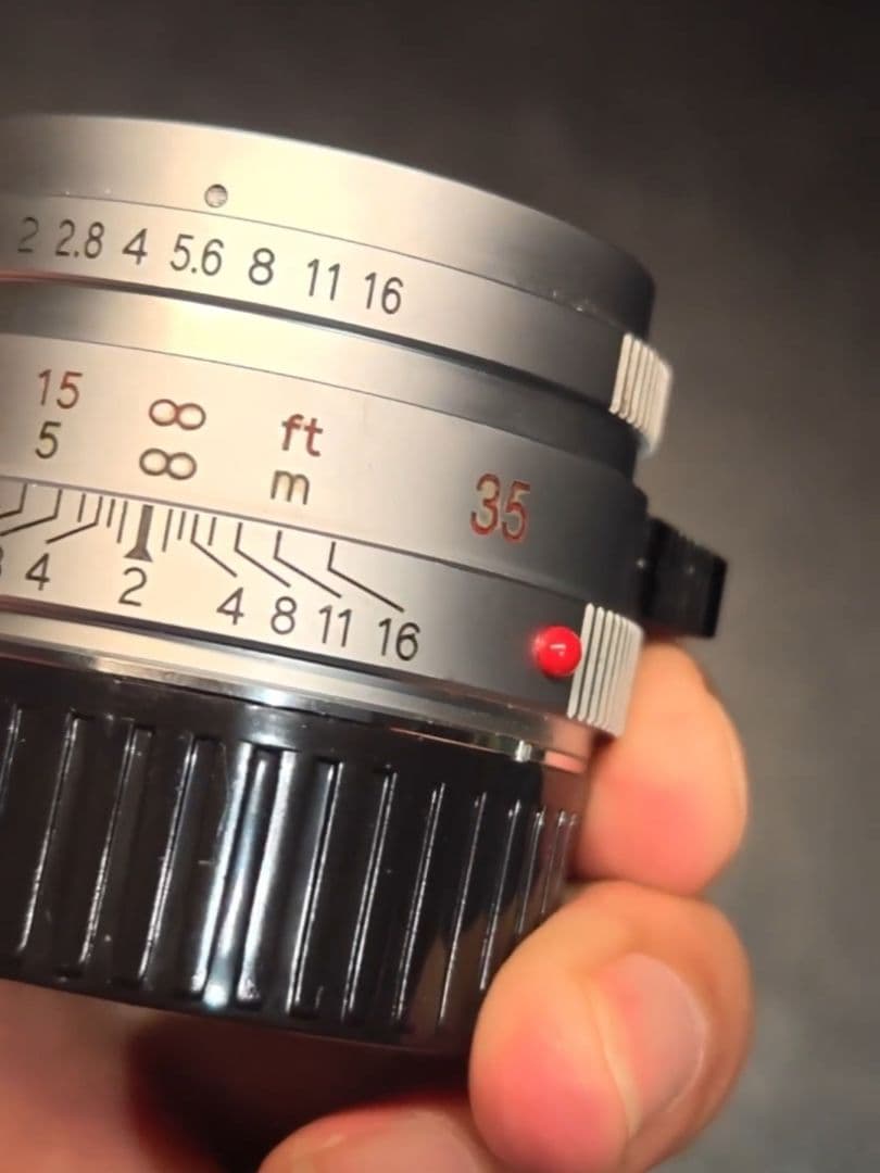 leica Mマウント CONTAX G 35mm F2 レンズ シルバー