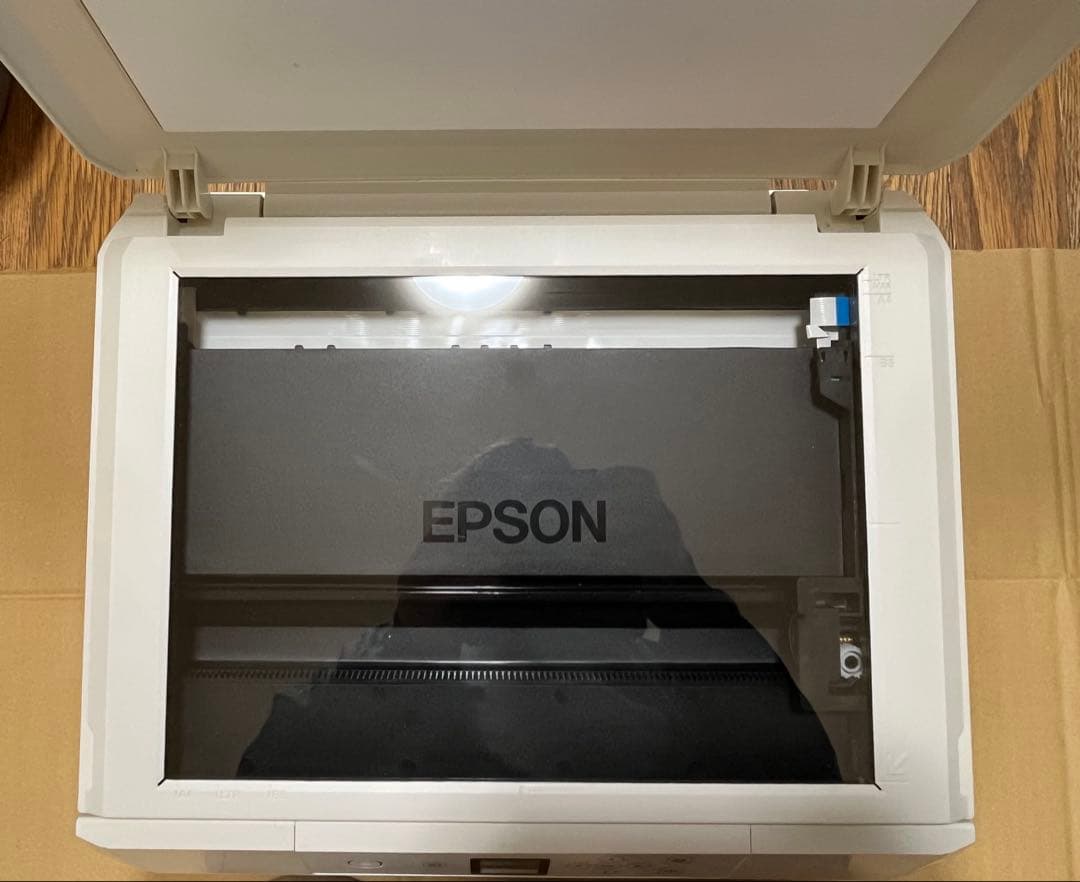 一応ジャンク品EPSON EP-714A インクジェットプリンターインク多数付き