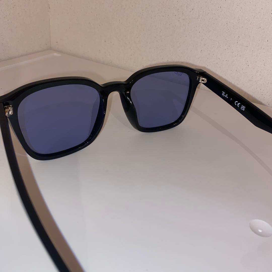 Ray-Ban RB4392D ポリッシュブラック サングラス