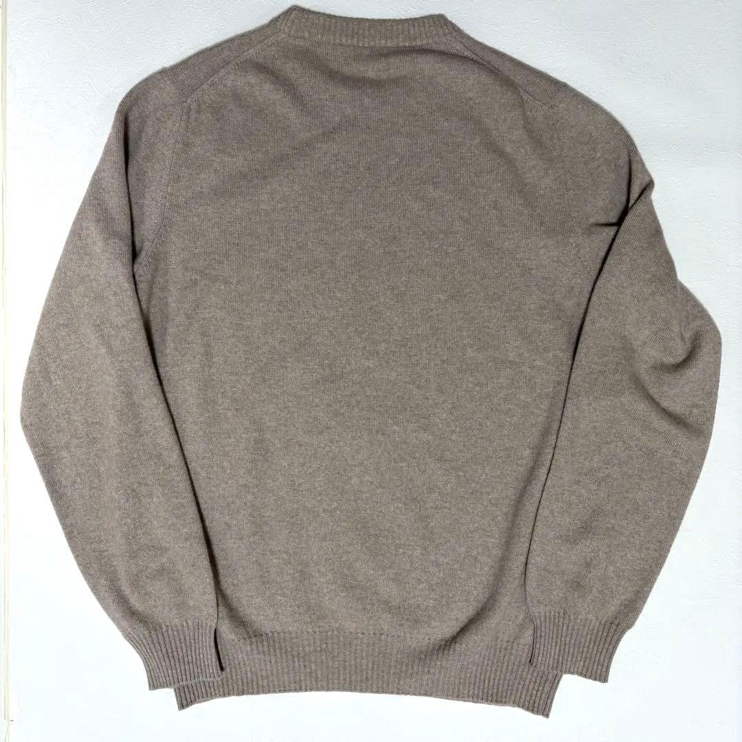 【美品】セッテフィーリ カシミア クルーネックニット 48 カシミヤ混 伊製