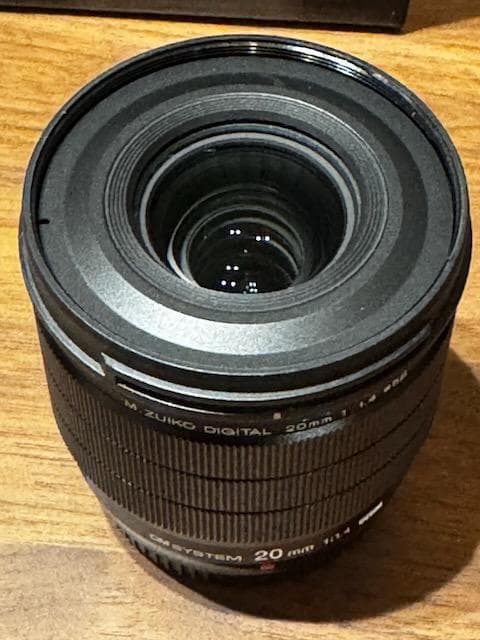 【値下げ・美品】OM SYSTEM M.ZUIKO 20mm F1.4 PRO