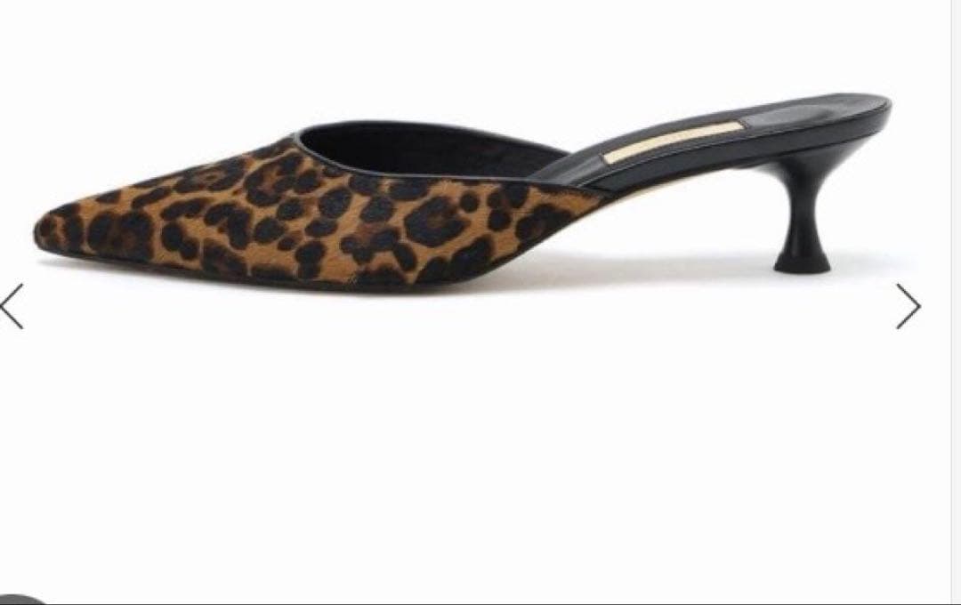 ア≪ GRISE⭐︎4.5cmレザーポインテッドミュール【未使用品】