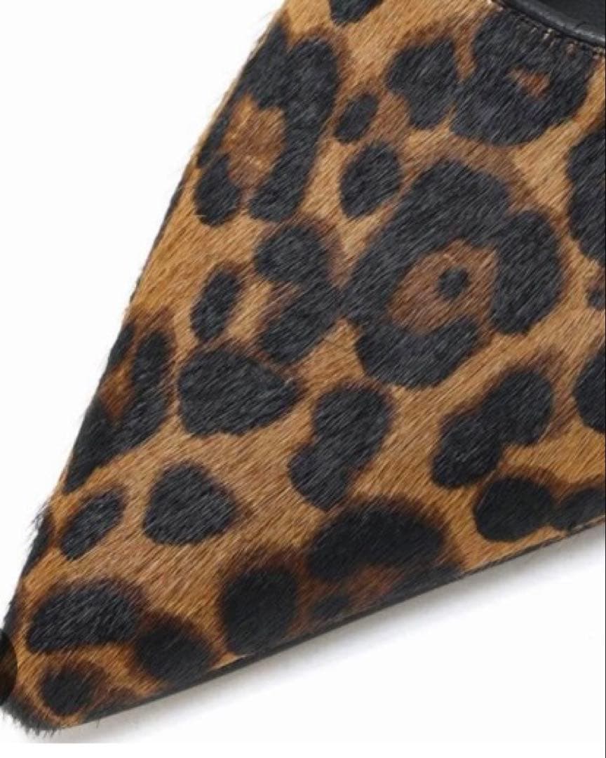 ア≪ GRISE⭐︎4.5cmレザーポインテッドミュール【未使用品】