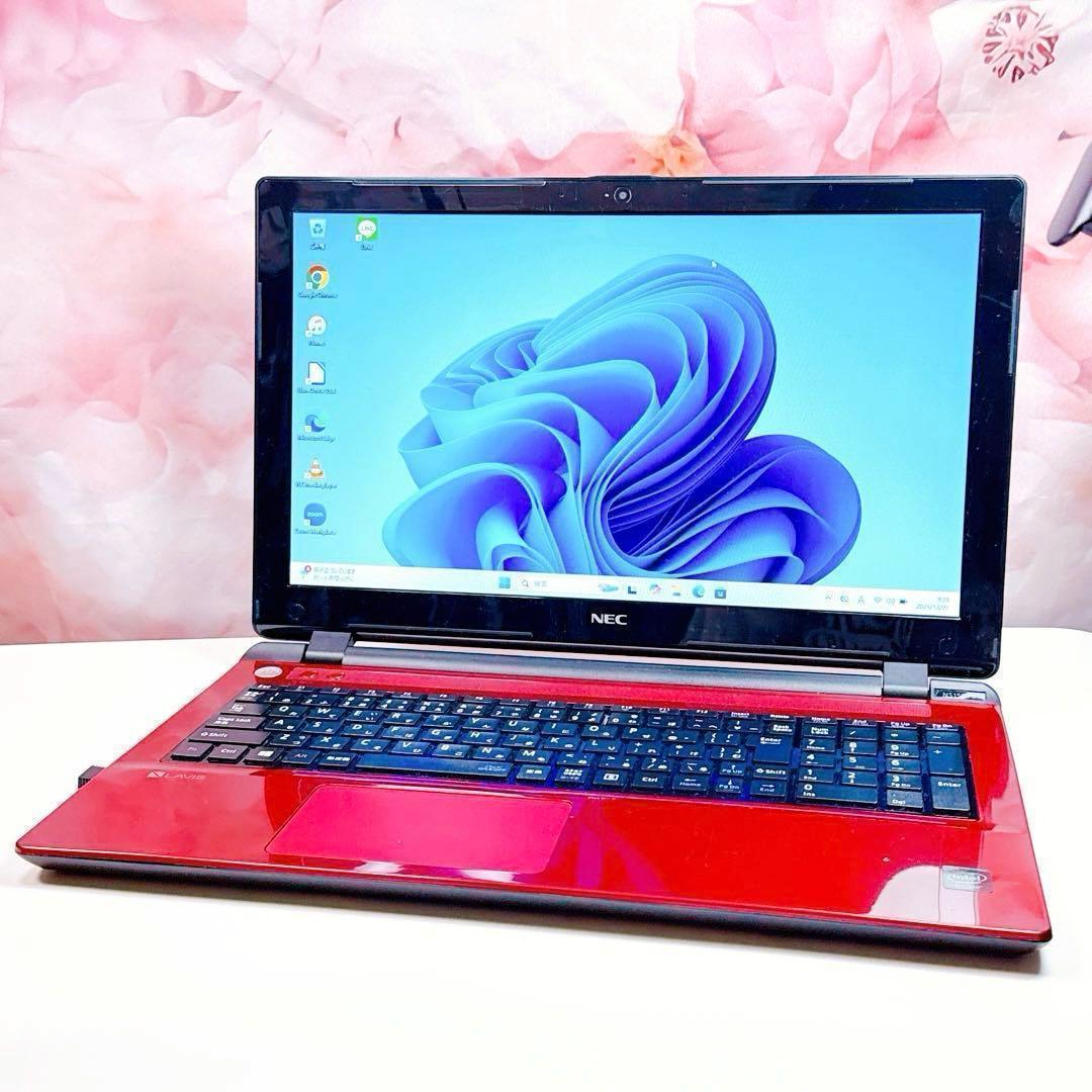 美品✨新品SSDで爆速✨ windows11 ノートパソコン✨オフィス カメラ