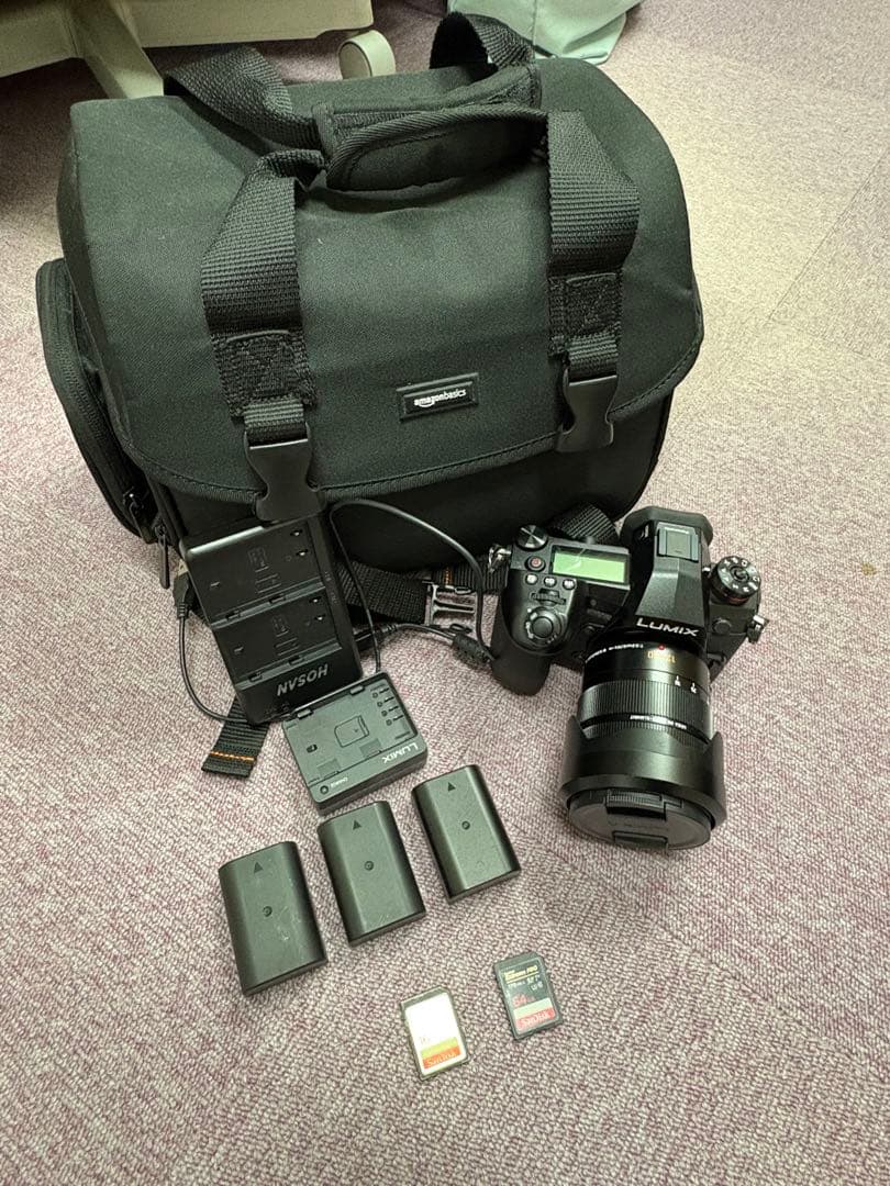 【美品】Panasonic LUMIX G9 PRO 12-60mmレンズ付き