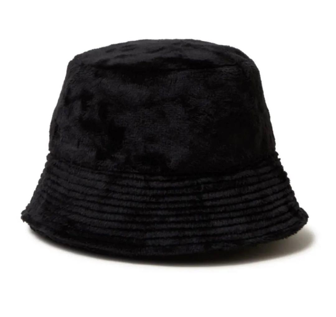 New Era バケット01 Micro Fur Rhinestone