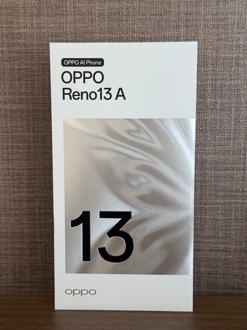 【新品未使用 】OPPO reno13a ルミナスネイビー