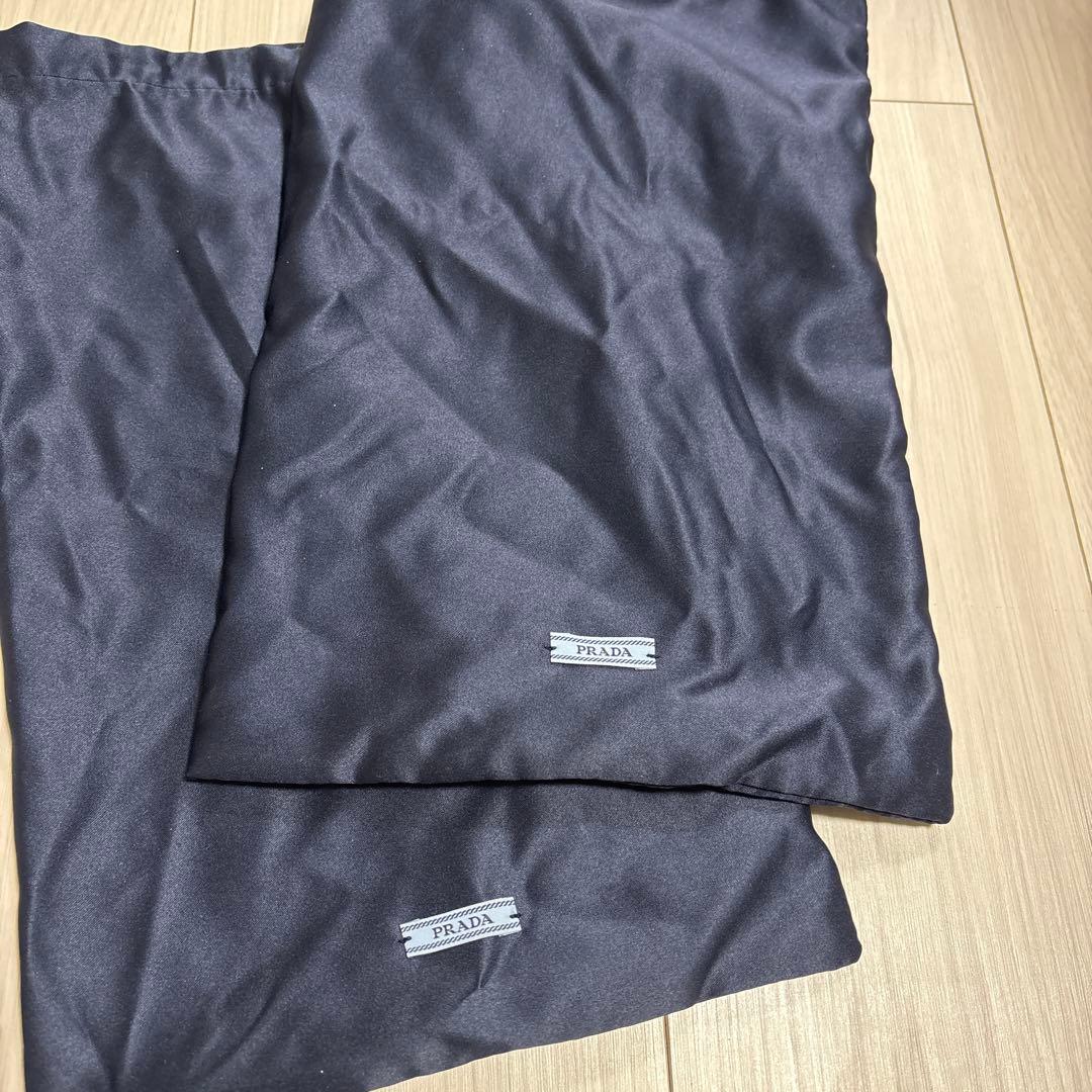 PRADA チョコレート ブラッシュドレザー ローファー　正規品